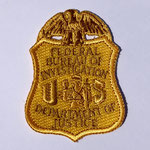 Department of Justice - Federal Bureau of Investigation (FBI) badge patch