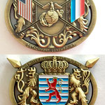 US Marine Corps Luxembourg Embassy Security Guard Detachment MSG Challenge Coin mod.2