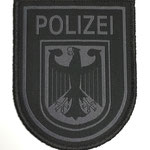 Bundespolizei / Federal Police Germany black subdued GSG9