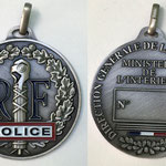 Médaille Badge Police Nationale