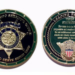 San Luis Obispo County Sheriff's Office Challenge Coin
