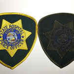 California Department of State Hospitals (DSH) Peace Officer (color & subdued)