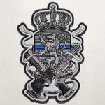 Police Grand-Ducale Luxembourg - Ecole 18. Promotion des Volontaires de Police (academy) - The Thin Blue Line (unofficial)