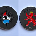 Luxembourg Army veterans Challenge Coin - de Konveniat Armée/Arméi