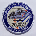 Belgian Air Support Unit MD Explorer 20 Years (1997-2017)