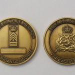 Luxembourg Army Challenge Coin For Excellence - Centre Militaire Diekirch - L'Adjudant de Corps - Armée Luxembourg