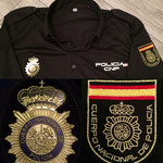 Cuerpo Nacional de Policía (CNP) Polo shirt w/ patch & badge (2008-2015?)
