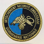 Gendarmerie Nationale - Peloton d'Intervention de la Garde Républicaine (PIGR) - Détachement Sécurité Ambassade