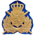 Emblème National Mod.2 version Sous-Officier (2023(?)-...)  - Armée Luxembourg - cap badge