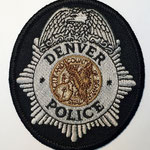 Denver Police Badge Patch - State Capital City