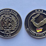 Guardia Civil - Agrupación de Reserva y Seguridad (A.R.S.) (Riot Unit) Challenge Coin