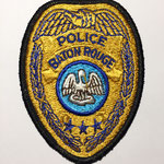 Baton Rouge Police Department (BRPD) badge patch - State Capital City