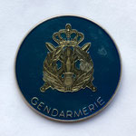 Plaquette Carte de Service - Gendarmerie Grand-Ducale Luxembourg