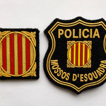Policia de la Generalitat de Catalunya - Mossos d'Esquadra - cap & breast/badge patch
