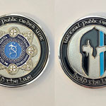 An Garda Síochána / Ireland National Police Service - Public Order Unit (Riot Squad) "Hold the Line" Challenge Coin