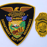  Indiana Department of Natural Resources (DNR) & Conservation Officer Badge Patch