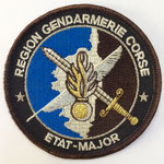 Gendarmerie Nationale  - Région Corse, Etat-Major
