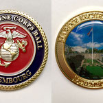 US Marine Corps Luxembourg Embassy Security Guard Detachment MSG - 235th Ball Challenge Coin