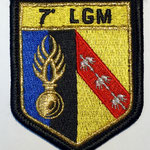 Gendarmerie Nationale - 7e Légion de Gendarmerie Mobile (LGM) (Metz, Verdun, Strasbourg, Reims, Dijon) (1991-2005)