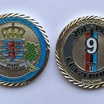 VolPol9 - Ecole de Police 2007-2009 Police Grand-Ducale Luxembourg Challenge Coin