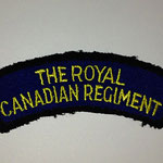 The Royal Canadian Regiment Tag