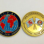 IPA Luxembourg Police Grand-Ducale Challenge Coin