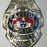 Capitol Police Nashville, Tennessee Badge