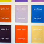 MARIJKE VAN WARMERDAM: Good Days, Bad Days 1996 Siebdruck auf Papier