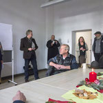 Runder Tisch im Atelierhaus Alte Schule, 8. Dezember 2016