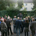 Kunstspur, Einweihung einer Skulptur von Ulrich Krämer, September 2013