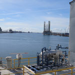Anderer Typ eines Öl-Rigs
