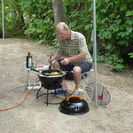 Beno an der Arbeit 
