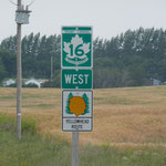 Wir sind wieder auf dem Yellowhead Highway 16 West