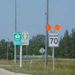 Auf dem Highway No 1 Richtung Saskatoon
