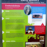 Fredericksburg wurde 1846 von 120 deutschen Auswanderern gegründet und nach dem preussischen Prinzen Friedrich benannt