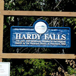 Der Hardy Falls Park ist bekannt für seine Lachse
