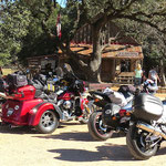 Luckenbach ist auch bei den Bikern sehr beliebt