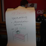 an diesem Abend ging es aber noch lange nicht ins Näscht!