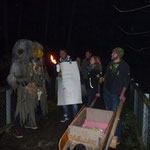 Gemeinsam bewältigten sie das kleine Reststück...