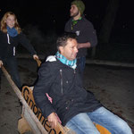 ...ohne Plakat ist Markus wenigstens um einiges leichter....