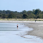 Erste Badefreuden in der Ostsee. Foto: Christoph Schumann, 2025