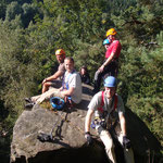 Klettersteige in Wolkenstein / Erzgebirge