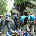 Klettern am Lohberg in Falkenstein / oberes Göltzschtal