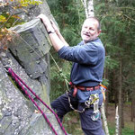 Klettern am Schwarzen Stein, Mittwochstraining, 05.10.11