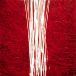 Doppler Effect, Acryl auf Leinwand, 80 x 80 cm, 2005