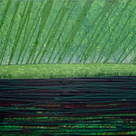 Green 11, Acryl auf Leinwand, 60 x 89 cm, 2007