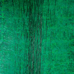 Green 07, Acryl auf Leinwand, 90 x 76 cm, 2006