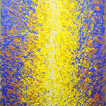 Alpha, Acryl auf Wellkarton, 78 x 105 cm, 2005