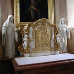 Klein Mariazell - Marienkapelle - Figuren in Polierweiß, © Karl Kratochwill