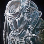 Science-Fiction-Figur für meinen Sohn - Acryl